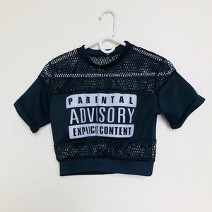 ❣️Mesh Like Crop Top❣️